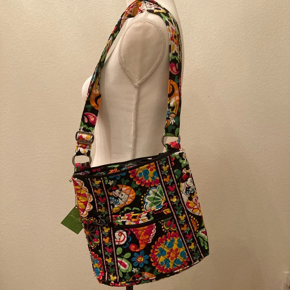 Vera‎ Bradley midnight Mickey hipster purse